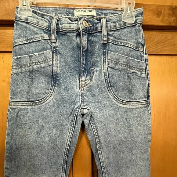 Free People We The Free Women’s Jeans Size 25 Flare, Retro 70’s style - Picture 13 of 13